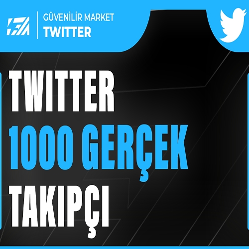  1000 Twitter Takipçi - HIZLI BÜYÜME